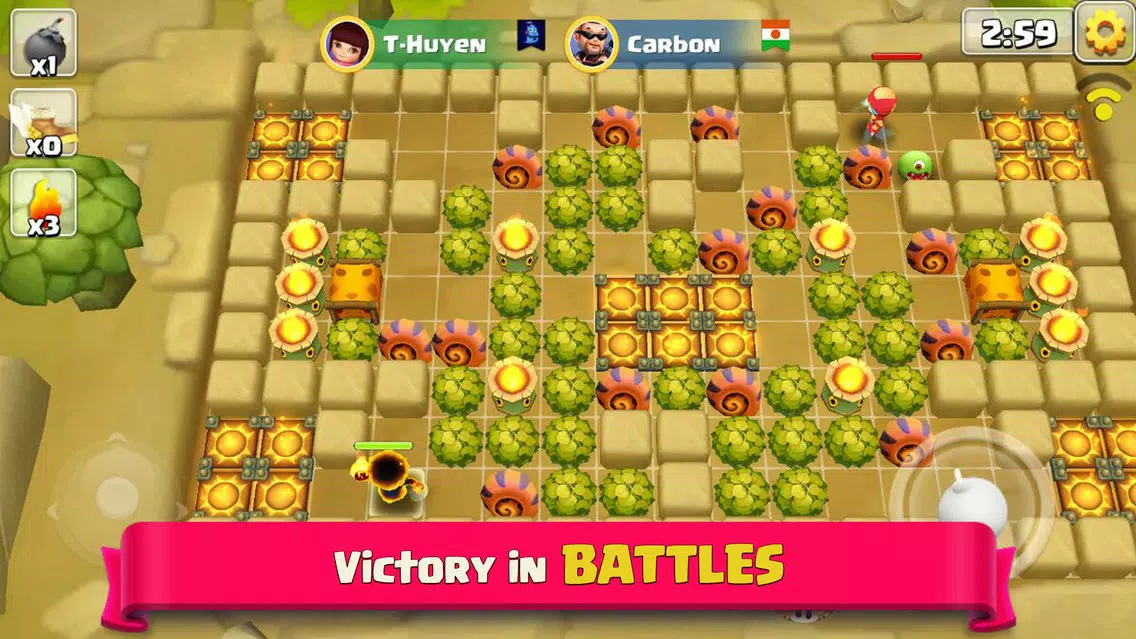 Bomber Heroes : 3D Boom Online سکرین شاٹس