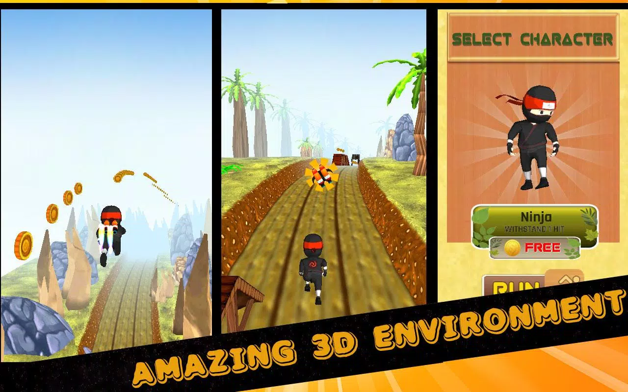 Subway Ninja Surf Screenshots
