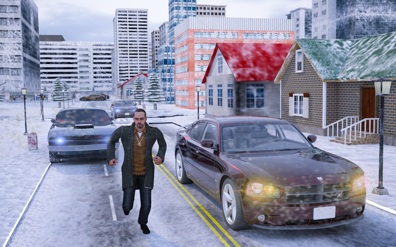 Winter City Shooter Gangster Mafia Screenshots