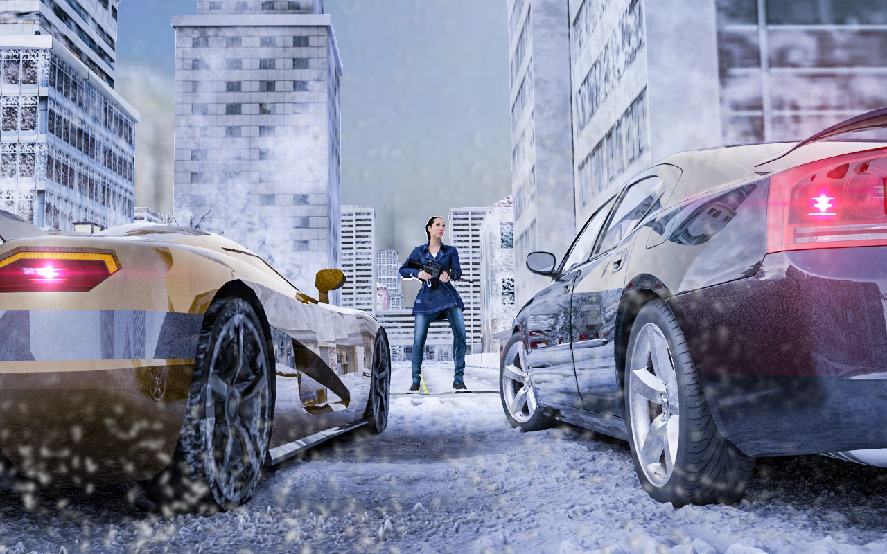 Winter City Shooter Gangster Mafia Screenshots