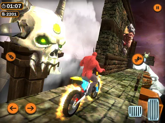 Ghost Bike Rider Simulator 3D iPad  Screenshots