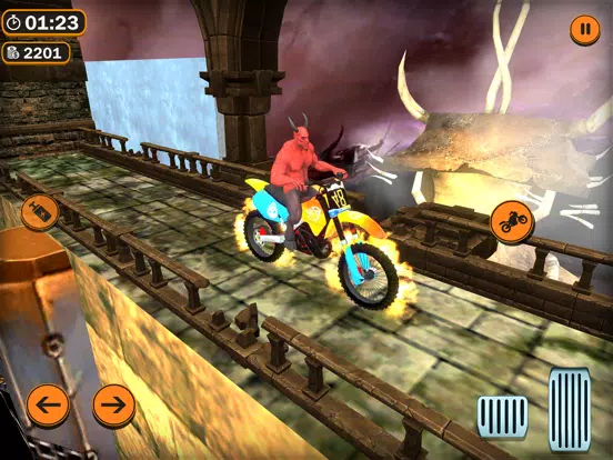 Ghost Bike Rider Simulator 3D iPad  Screenshots