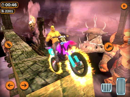 Ghost Bike Rider Simulator 3D iPad  Screenshots