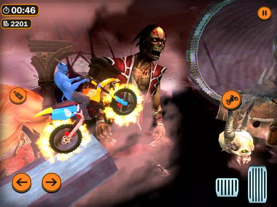 Ghost Bike Rider Simulator 3D iPad  Screenshots