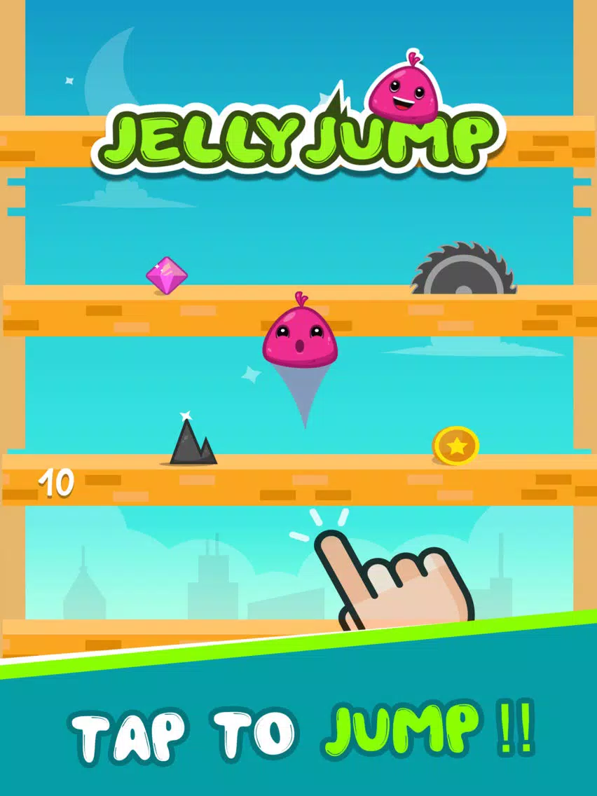 Zrzuty ekranu Jelly Jump Endless iPad 