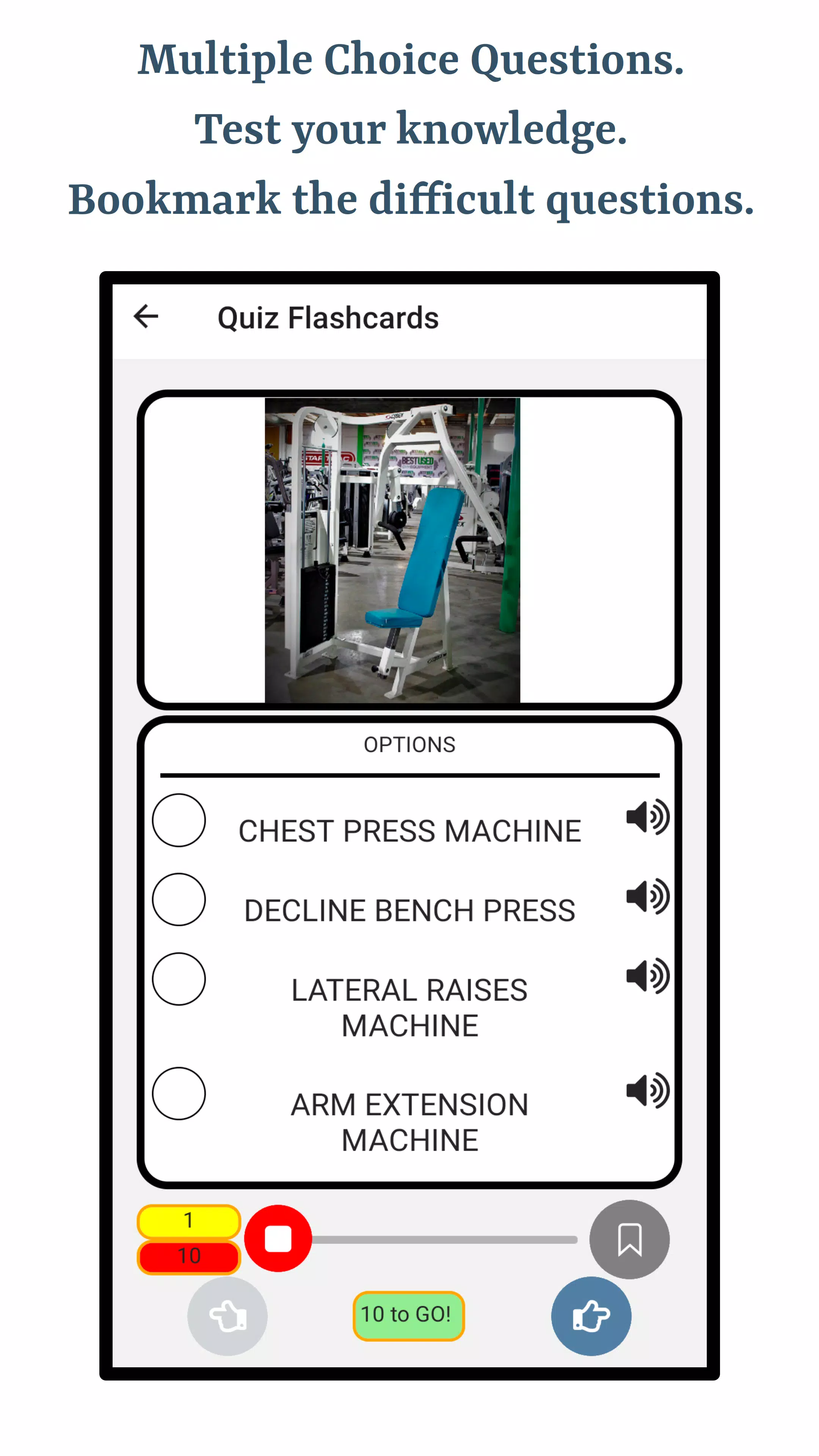 Gym Equipment Screenshots