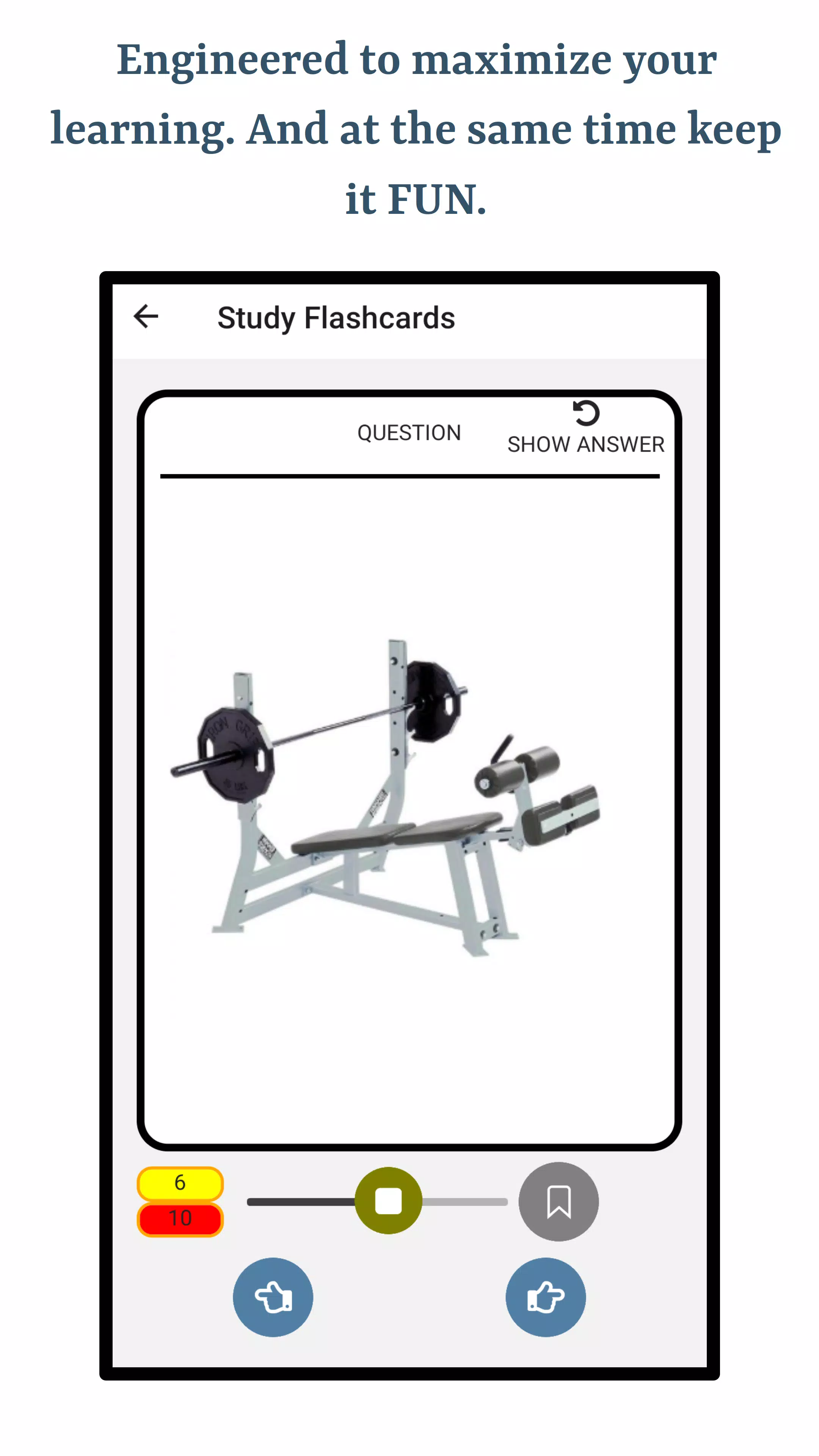 Gym Equipment Screenshots