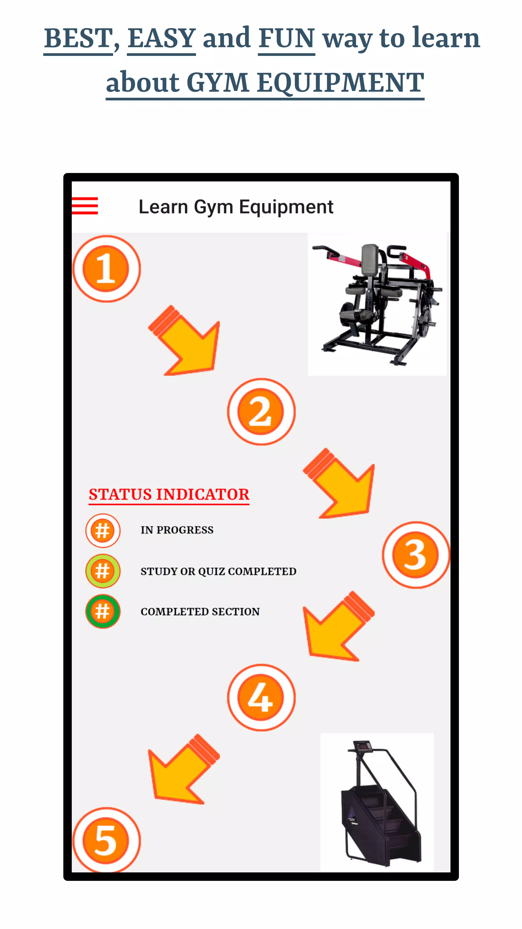 Gym Equipment Screenshots