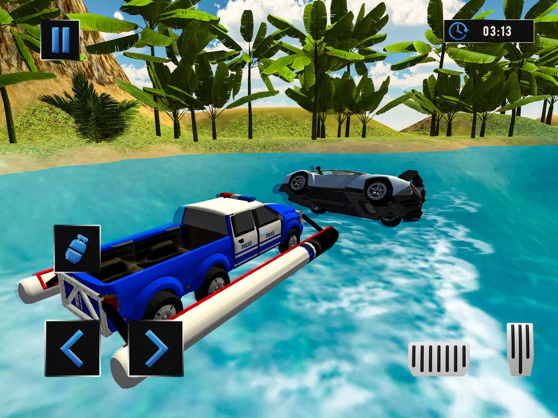 Zrzuty ekranu Water Surfer Criminal Chase iPad 