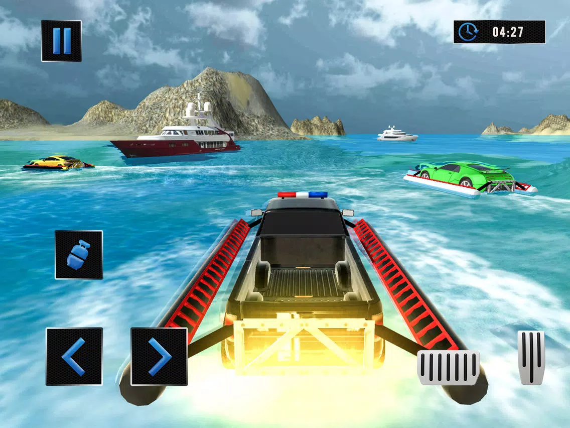 Zrzuty ekranu Water Surfer Criminal Chase iPad 