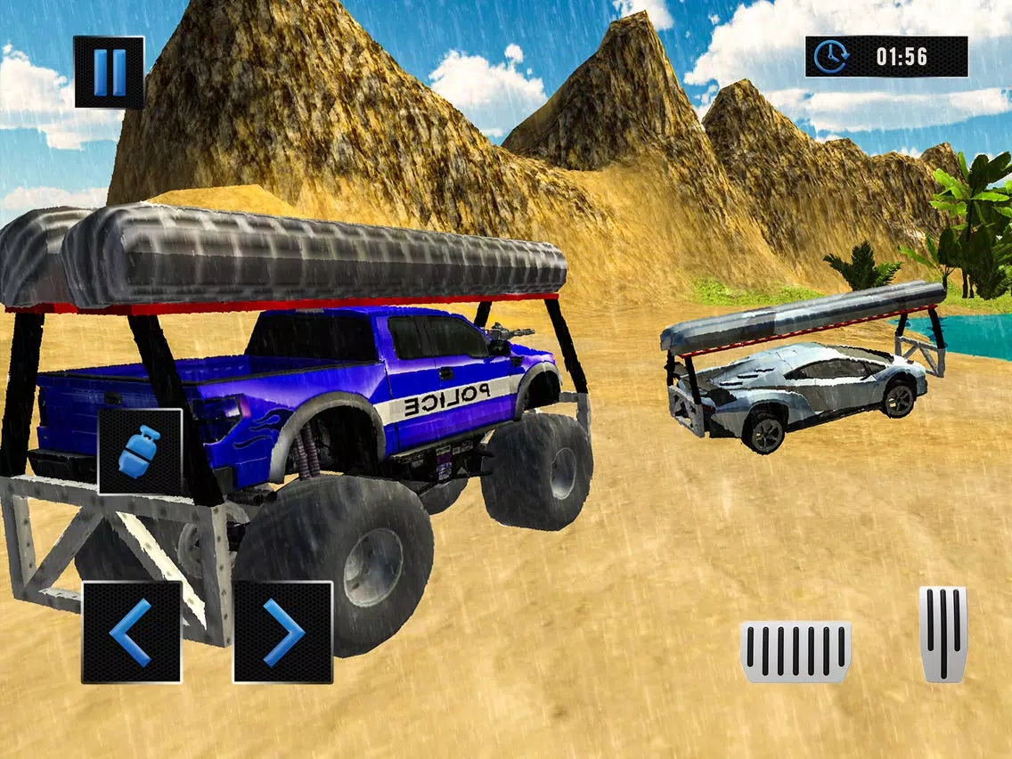 Zrzuty ekranu Water Surfer Criminal Chase iPad 