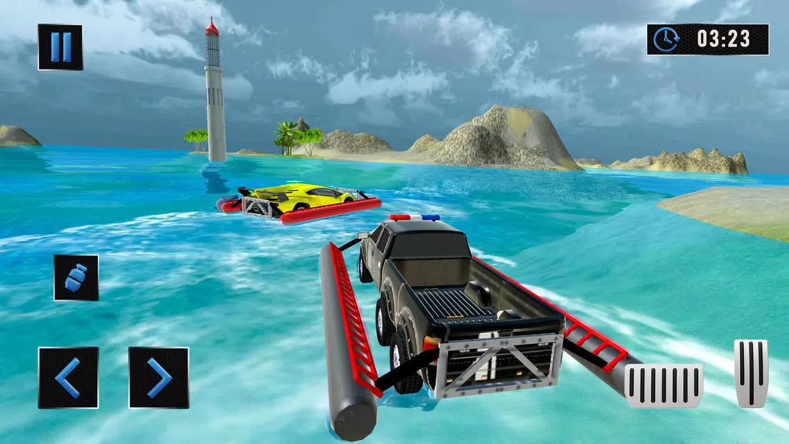 Zrzuty ekranu Water Surfer Criminal Chase