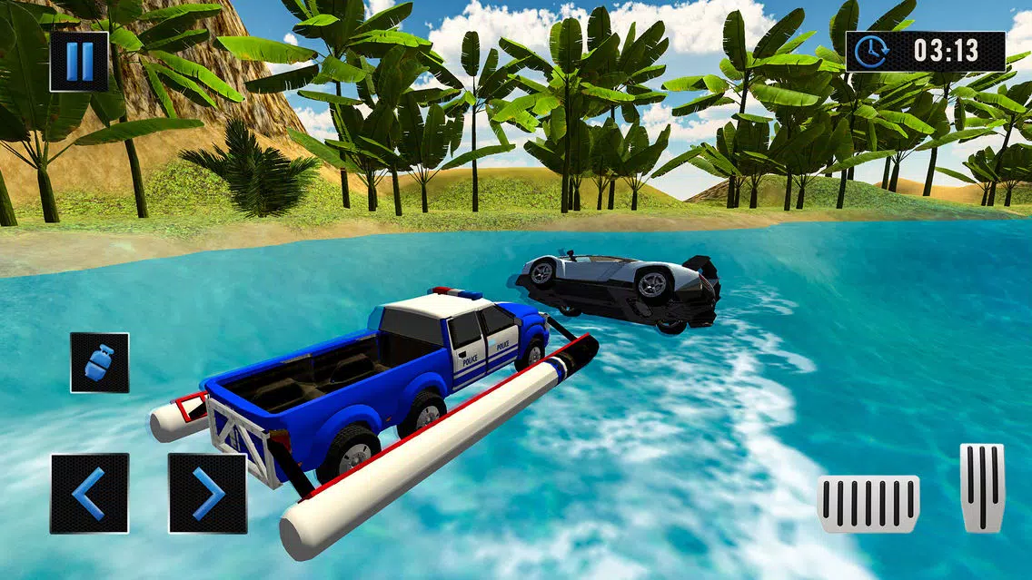 Zrzuty ekranu Water Surfer Criminal Chase