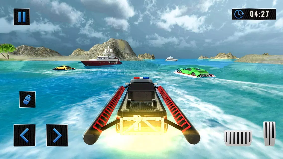Zrzuty ekranu Water Surfer Criminal Chase