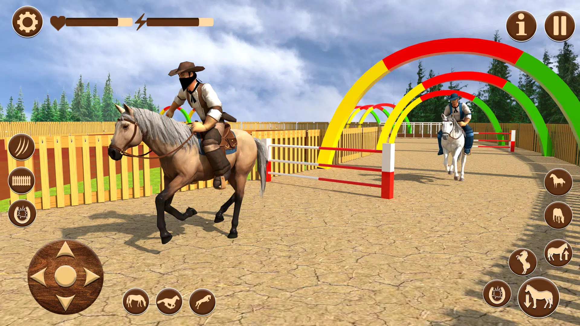 Wild Horse Riding Sim: Racing Screenshots