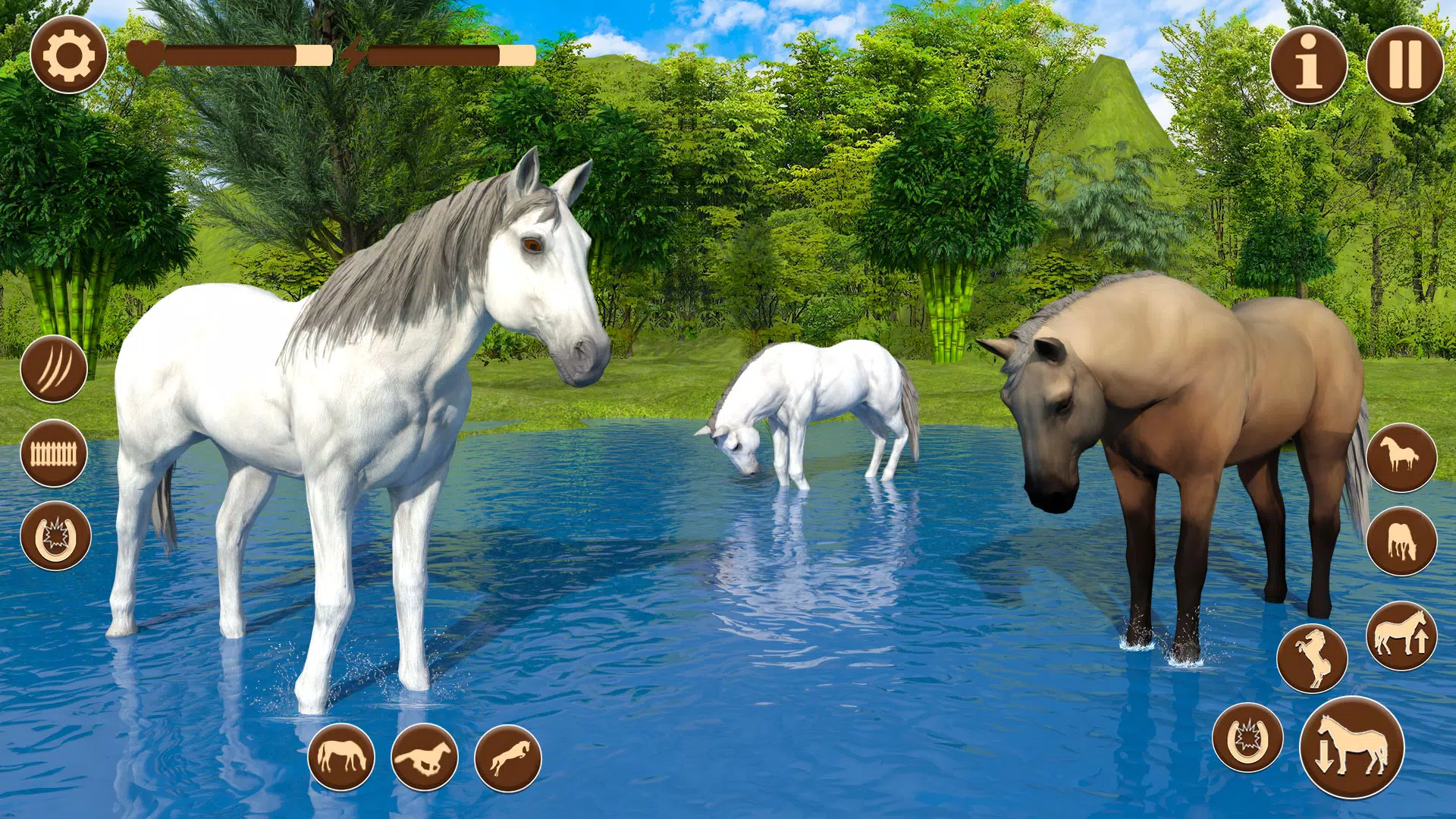 Wild Horse Riding Sim: Racing Screenshots