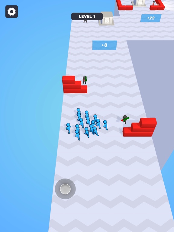Tangkapan skrin Sly Army iPad 
