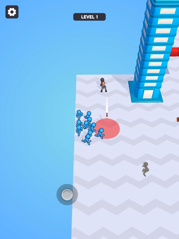 Tangkapan skrin Sly Army iPad 
