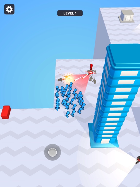 Tangkapan skrin Sly Army iPad 