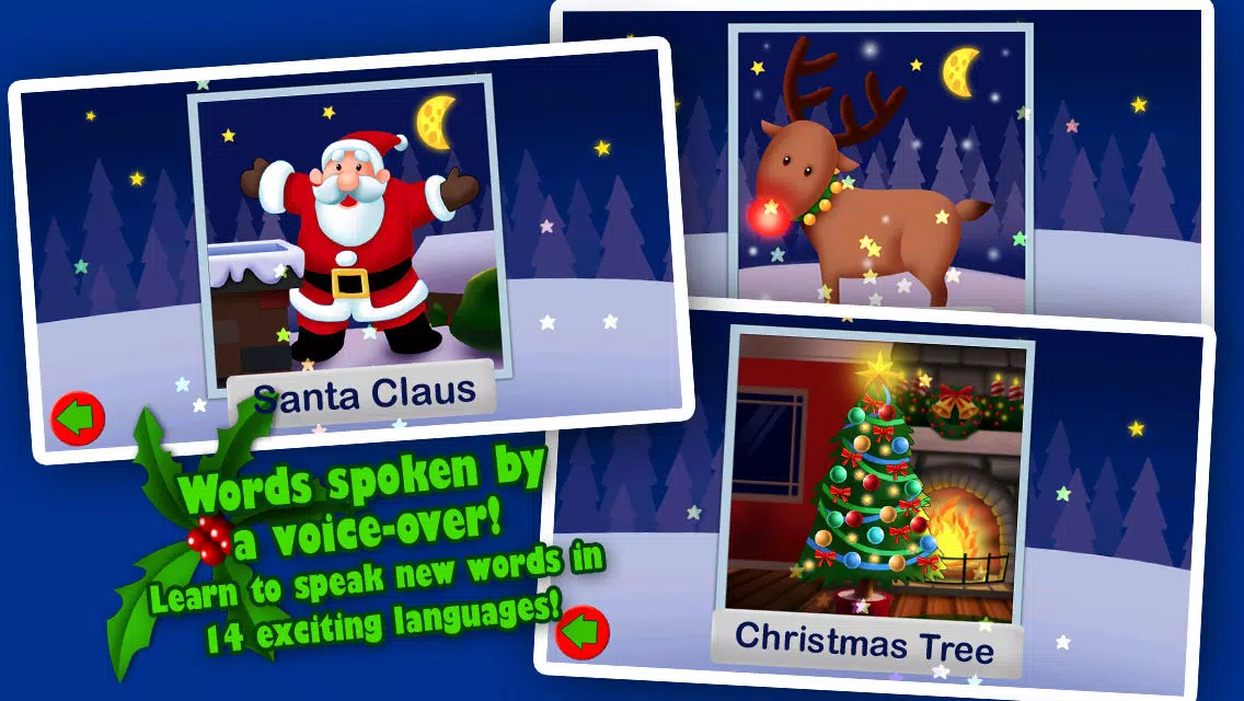 Christmas Jigsaw Puzzles 123 - Fun Learning Game for Kids Screenshots