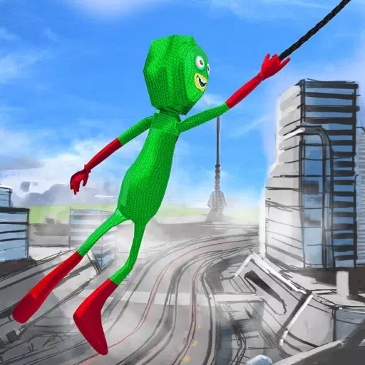 Stickman Puppet Rope Hero Game Stickman Puppet Rope Hero Game