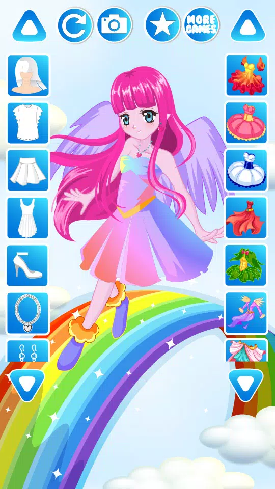 Fairy Pony Dress Up Game Screenshots