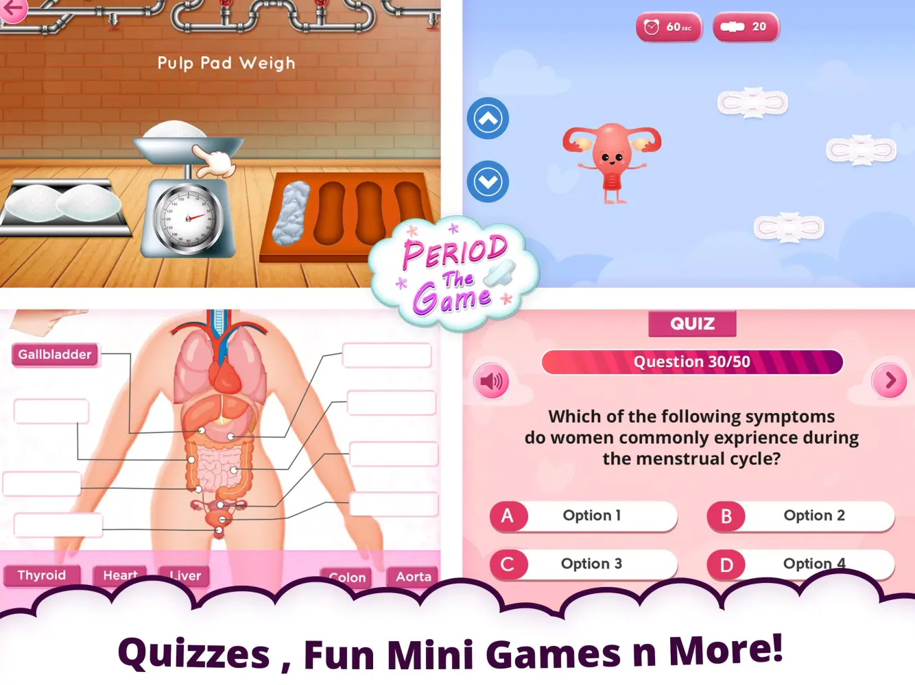 Periods - Game for Girls Screenshots