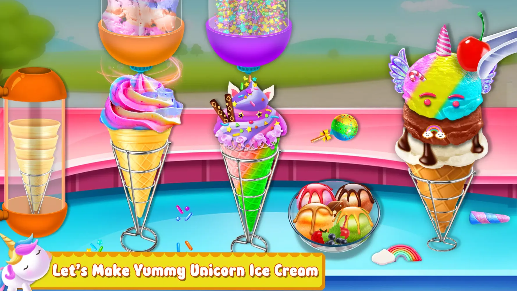 Unicorn Cake Maker-Bakery Game Screenshots