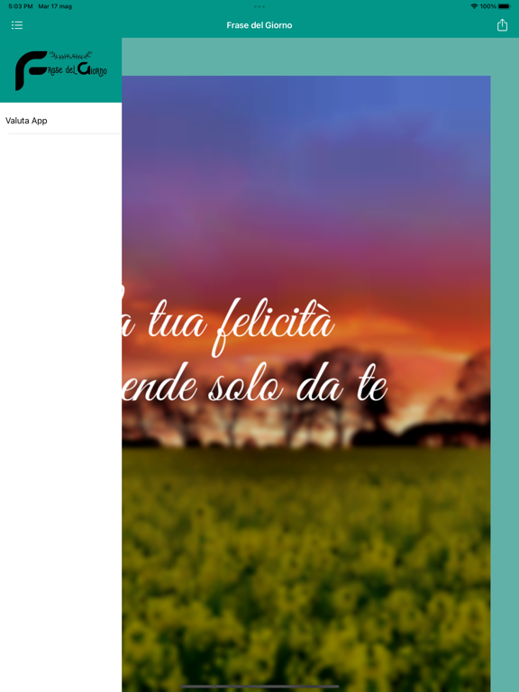 Frase-Del-Giorno iPad Screenshots