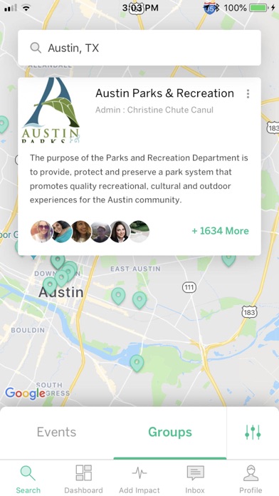 GivePulse Screenshots