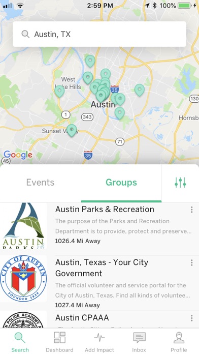 GivePulse Screenshots