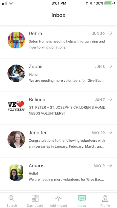 GivePulse Screenshots