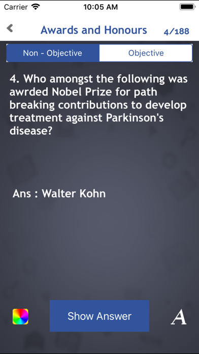 World General Knowledge Quiz Screenshots