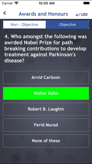 World General Knowledge Quiz Screenshots