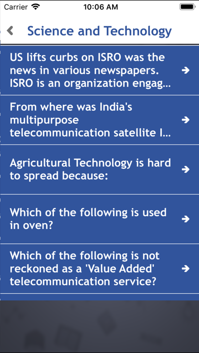World General Knowledge Quiz Screenshots