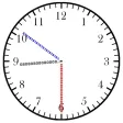 digital-analog clock