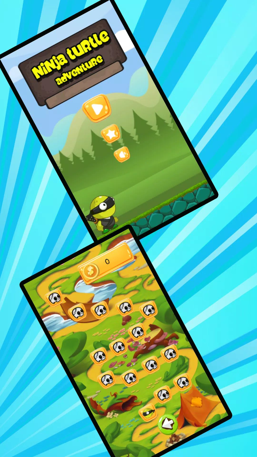 ninja turtle adventure Screenshots