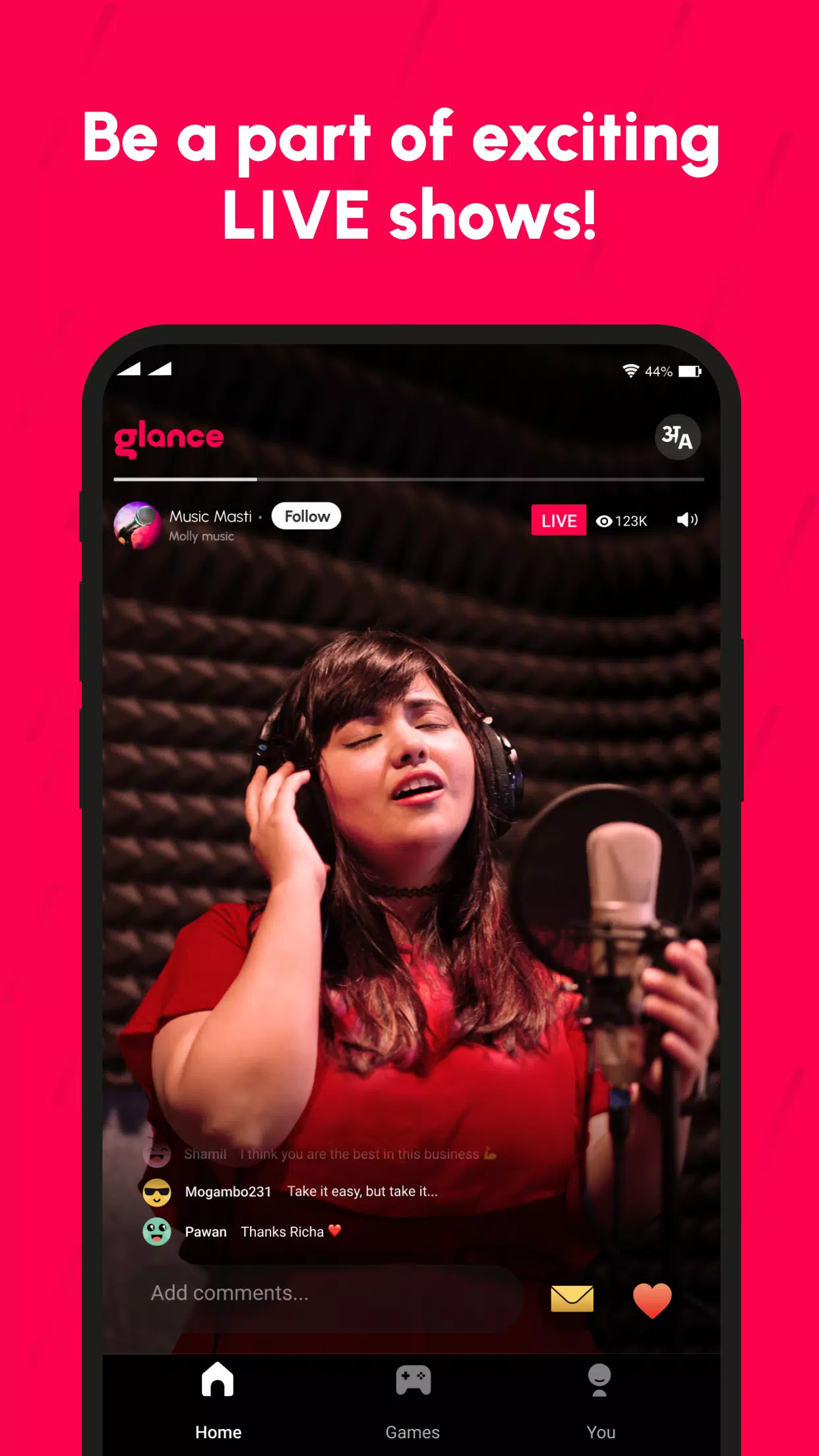 Captures d'écran de Glance for realme