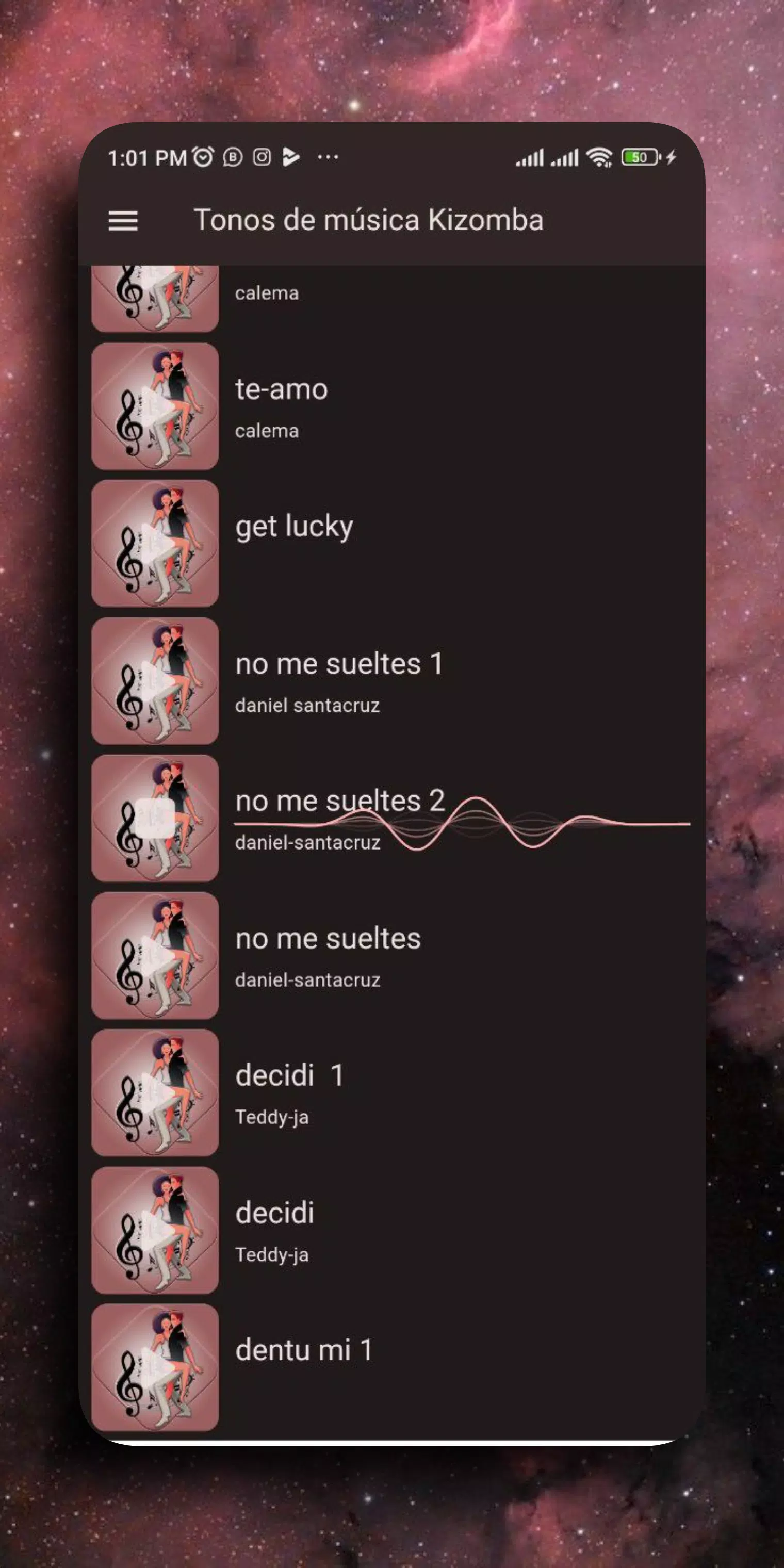 Kizomba music ringtones Screenshots