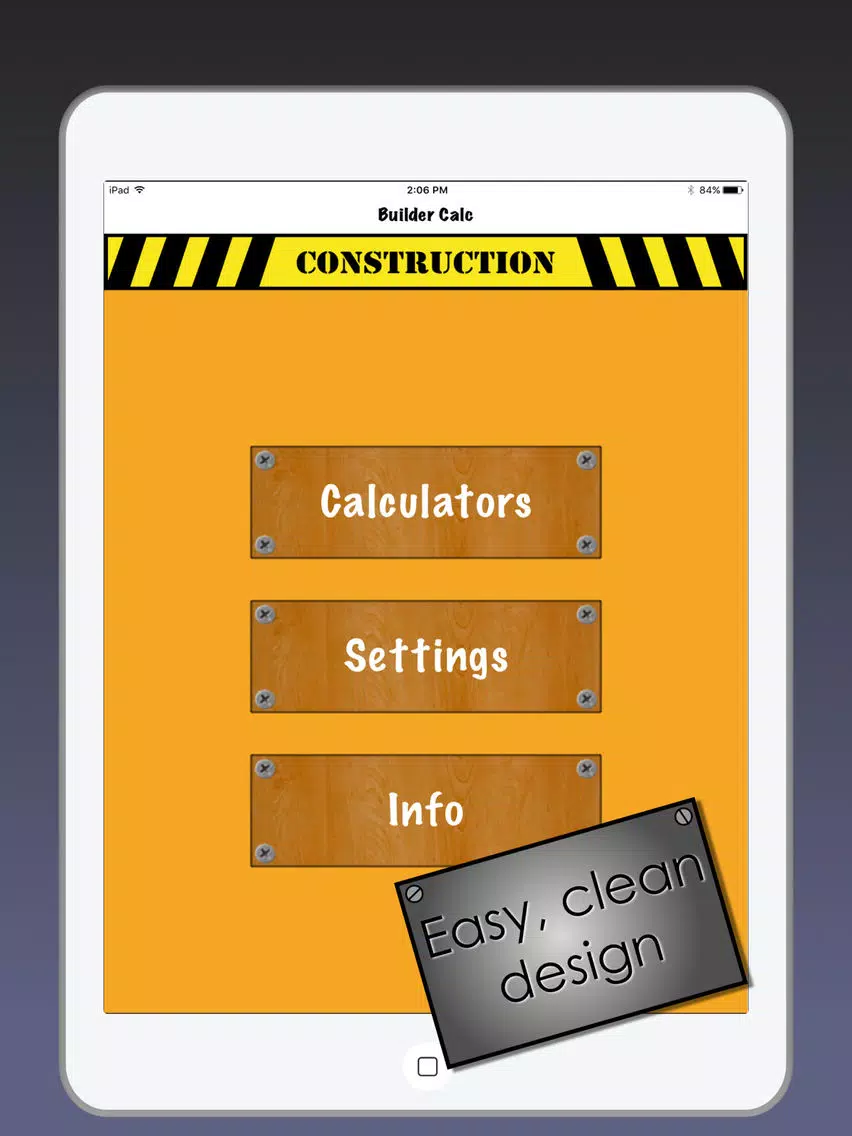 Builder Calc - Builder supply estimator iPad Screenshots