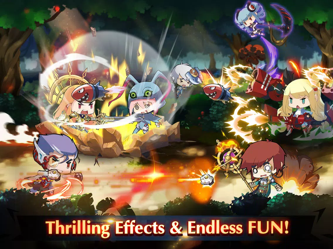 ภาพหน้าจอของ Hero Conquest iPad 