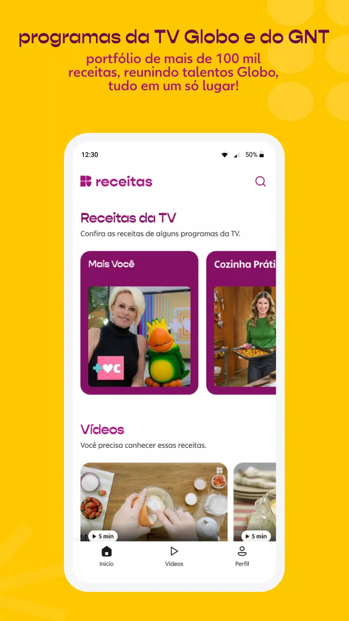 Receitas Globo Screenshots
