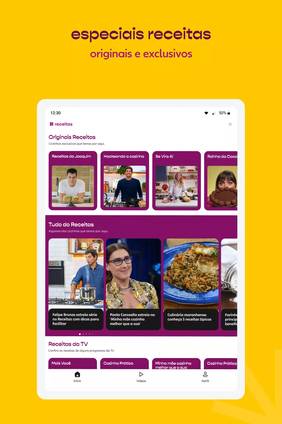 Receitas Globo Screenshots