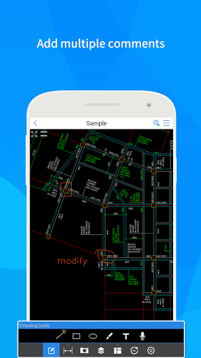 CAD Reader-Fast , Measurement Screenshots