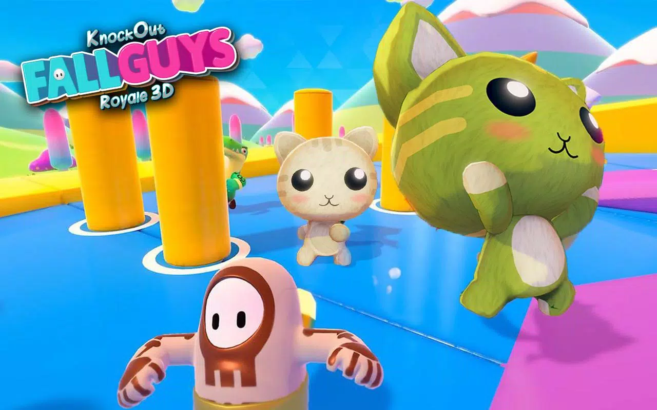 Knockout Fall Guys Royale 3D Human Knock Over Screenshots
