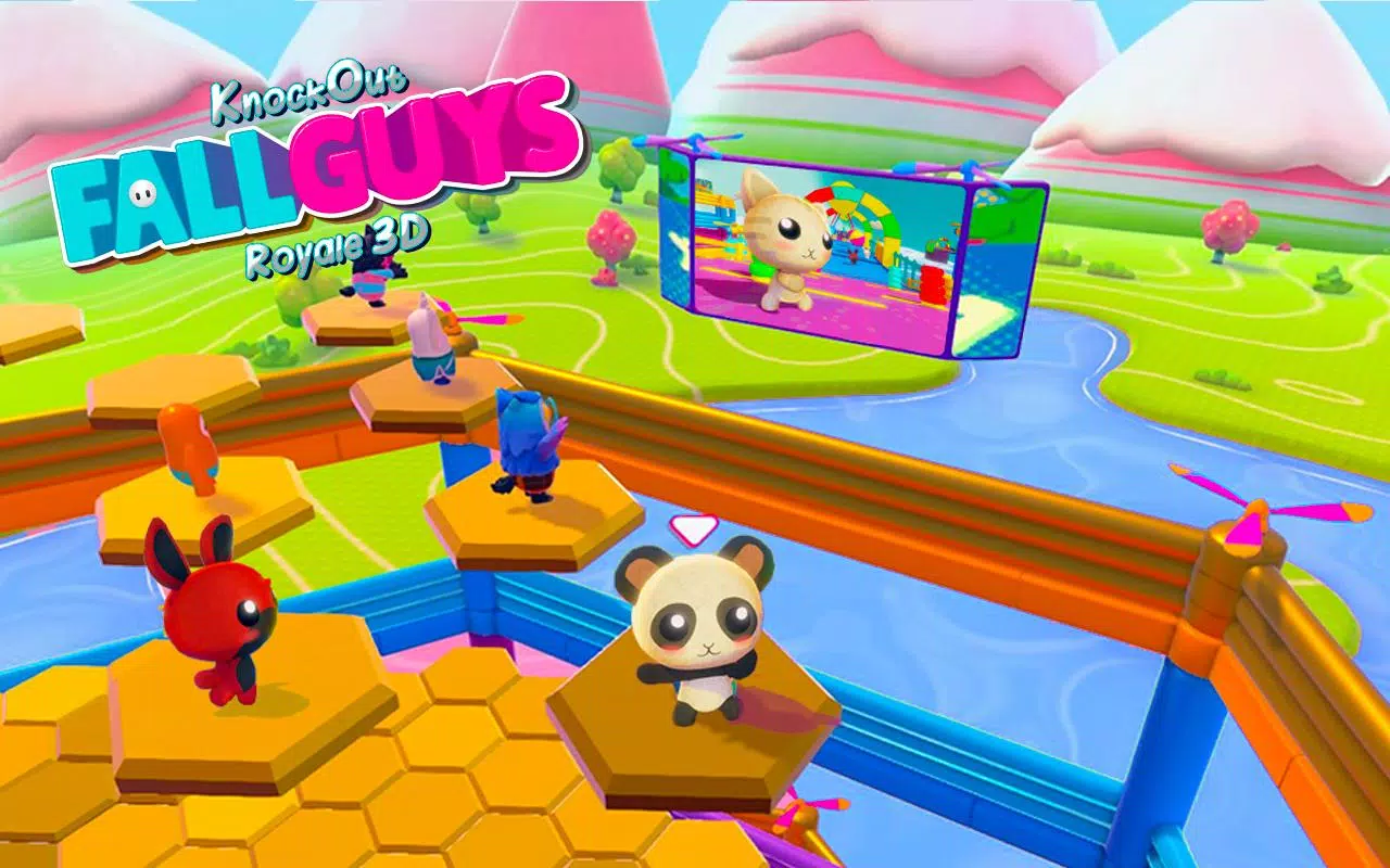 Knockout Fall Guys Royale 3D Human Knock Over Screenshots