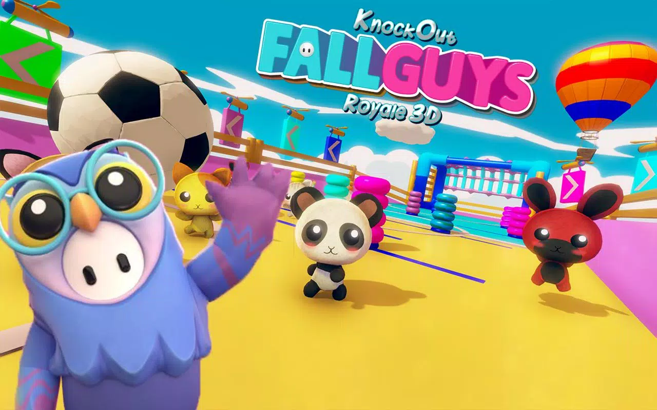 Knockout Fall Guys Royale 3D Human Knock Over Screenshots