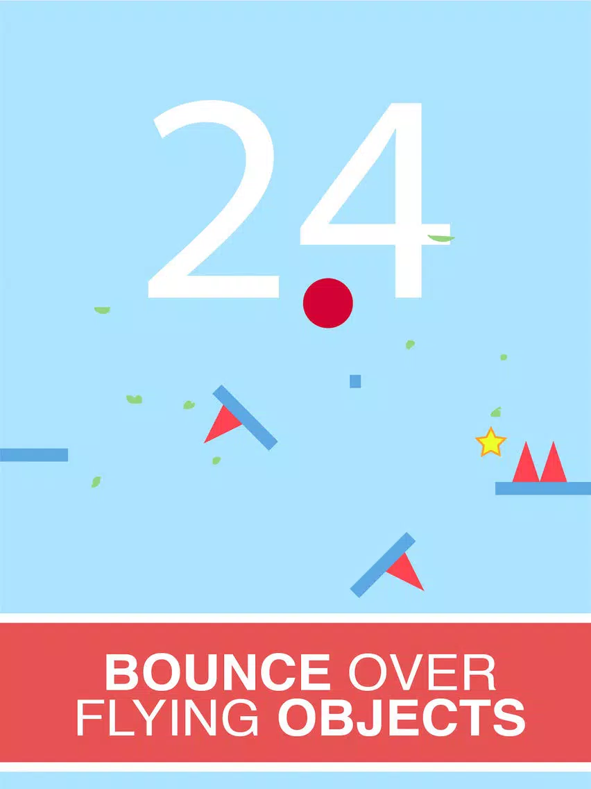 Capturas de tela do Bouncing Red Ball-Don't Touch The Spikes iPad 