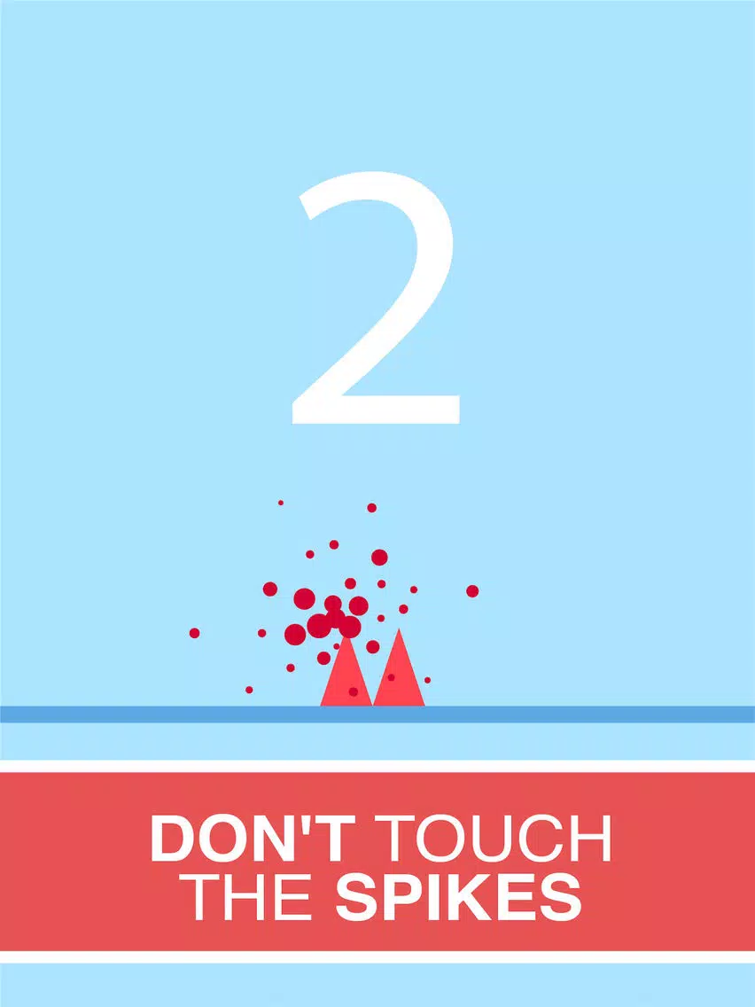 Capturas de tela do Bouncing Red Ball-Don't Touch The Spikes iPad 