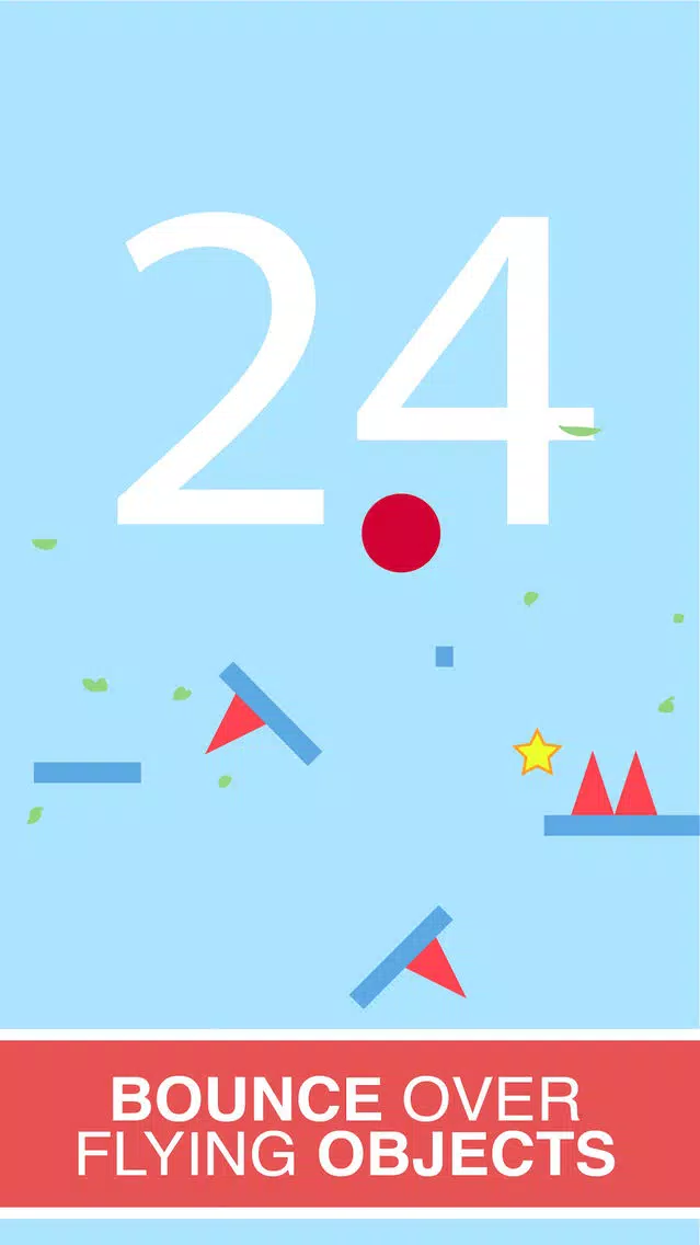 Capturas de tela do Bouncing Red Ball-Don't Touch The Spikes